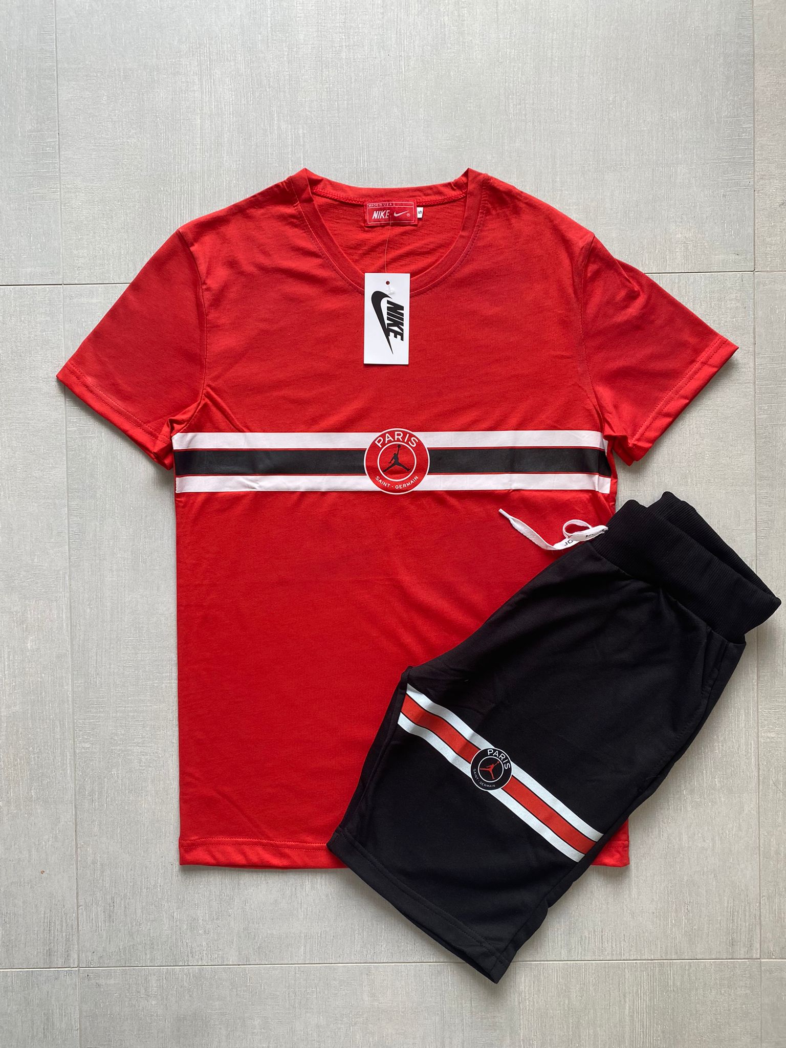 Conjunto Verano PSG Retro "Red"